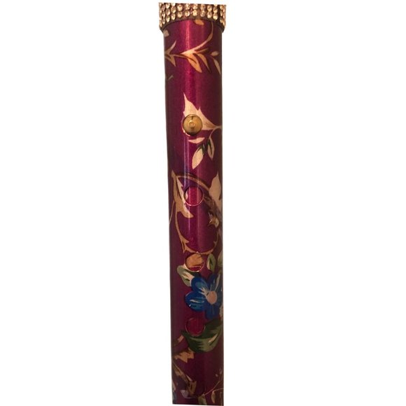 Purple Floral Diamond Cane - Picture 6 of 7